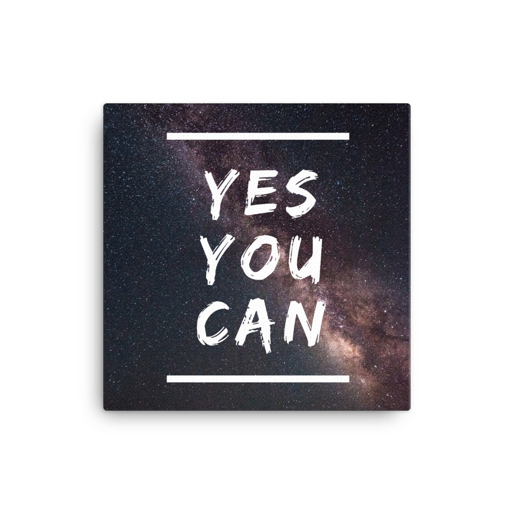 Yes You Can Canvas